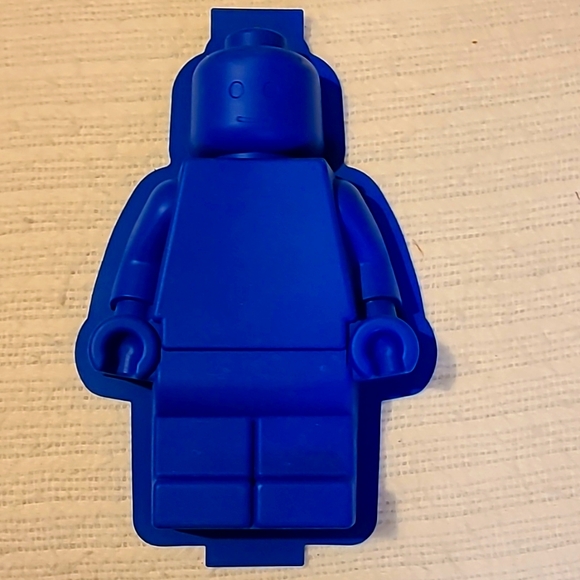 Lego Other - Lego mini figure silicone cake pan